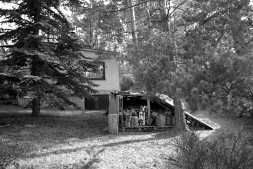 Původní stav chaty- foto 2007