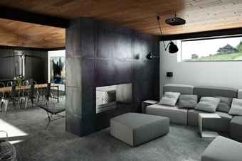 Interior visualization - taken from the interior design studios SMLXL