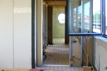Sádrokartonové příčky KNAUF W 112