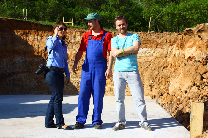 Převzetí základové spáry a podkladní betonové vrstvy