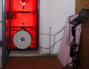 Blower door test